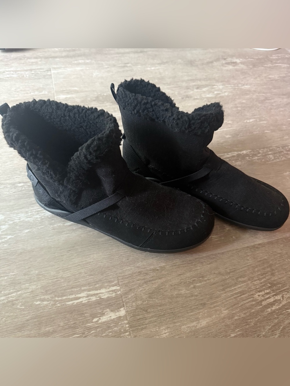 Xero Shoes Ashland Sherpa lined ankle boots in black EUC womens 11/EU 41.5
